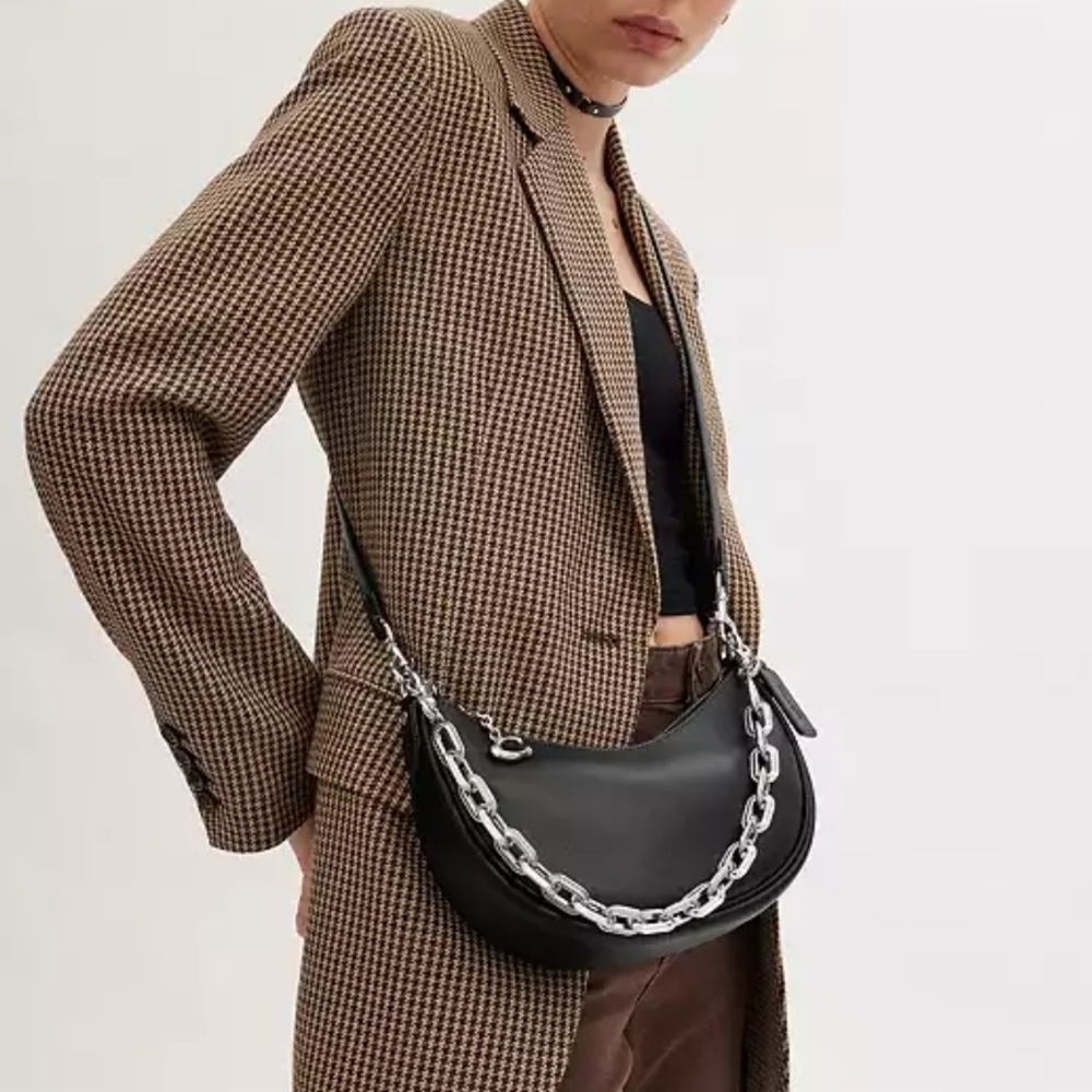 Black Leather Women's Bag